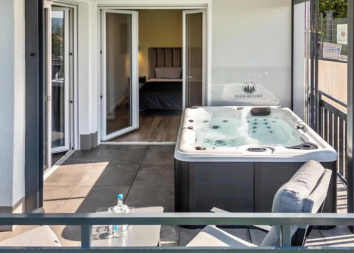 Egge 7c Mit Whirpool U Sauna Lejlighed *